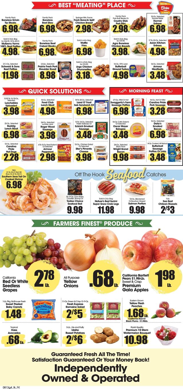 Catalogue Food King from 08/13/2025
