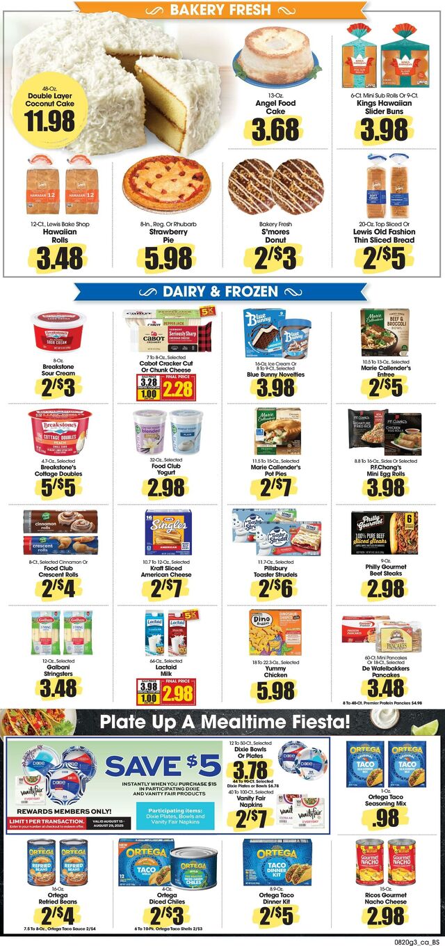Catalogue Food King from 08/20/2025