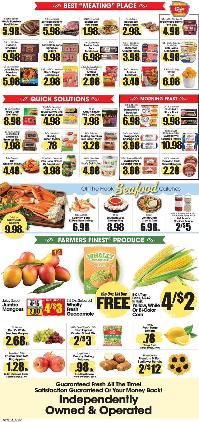 Catalogue Food King from 08/27/2025