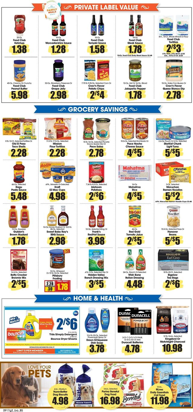 Catalogue Food King from 09/17/2025