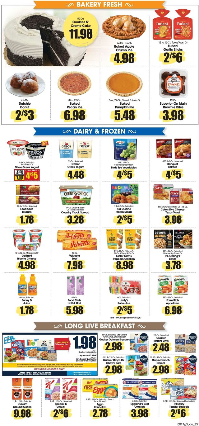 Catalogue Food King from 09/17/2025