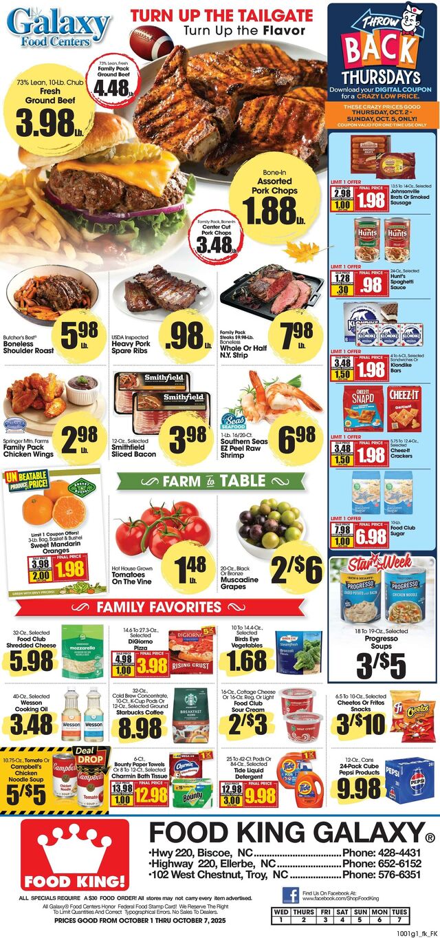 Catalogue Food King from 10/01/2025