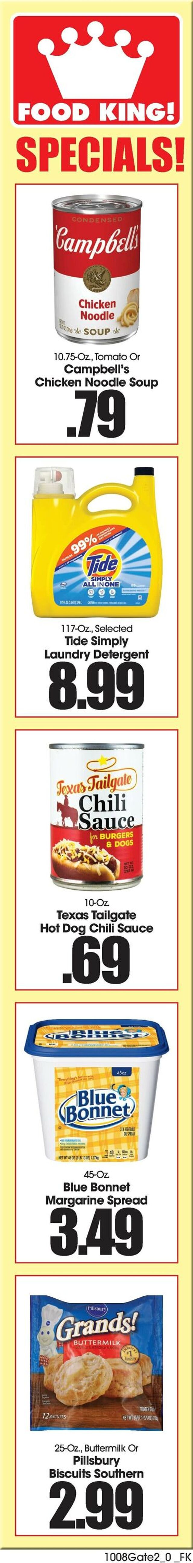 Catalogue Food King from 10/08/2025