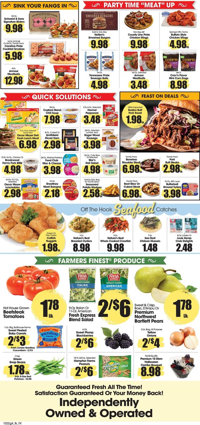 Catalogue Food King from 10/22/2025