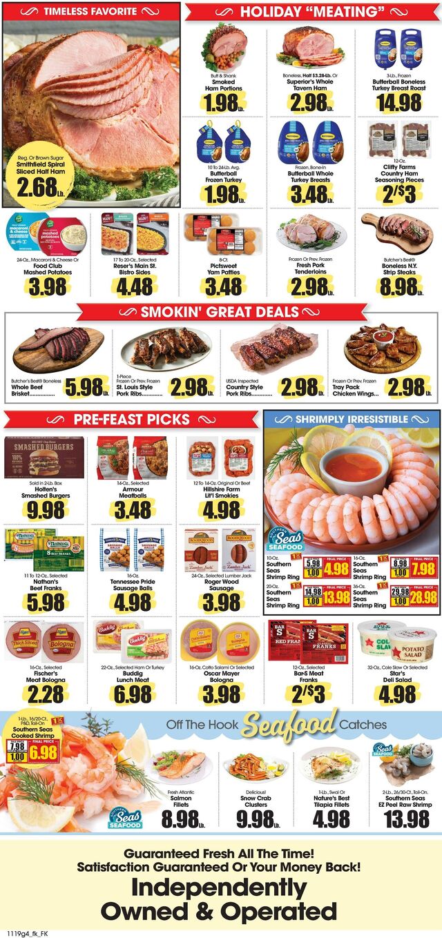 Catalogue Food King from 11/19/2025