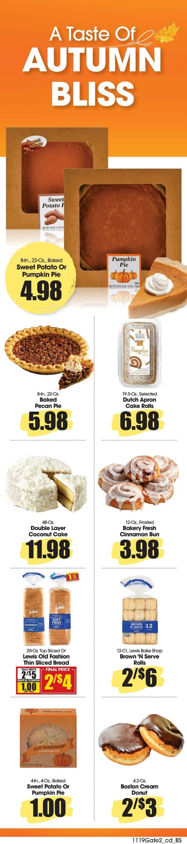 Catalogue Food King from 11/19/2025