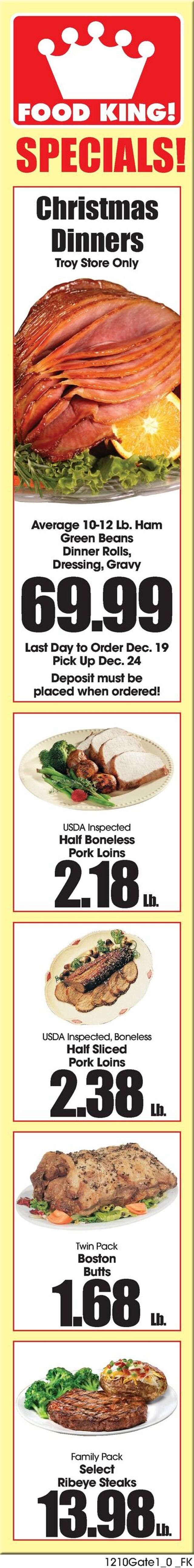 Catalogue Food King from 12/10/2025