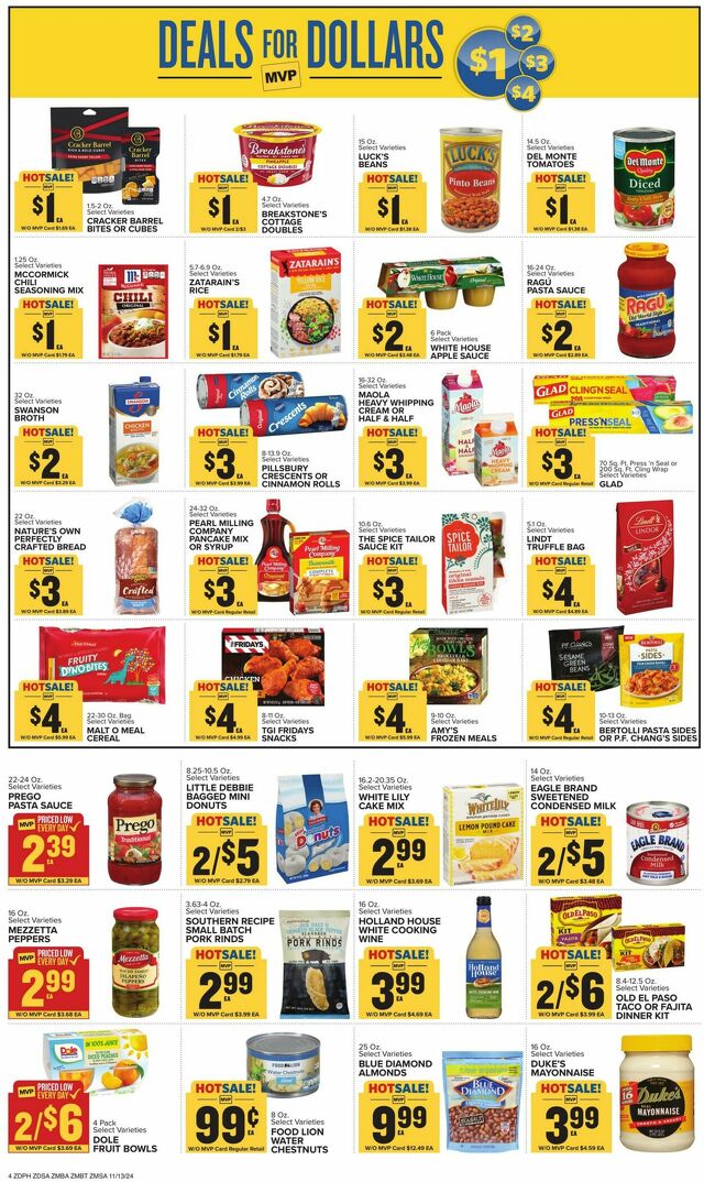 Catalogue Food Lion from 11/13/2024