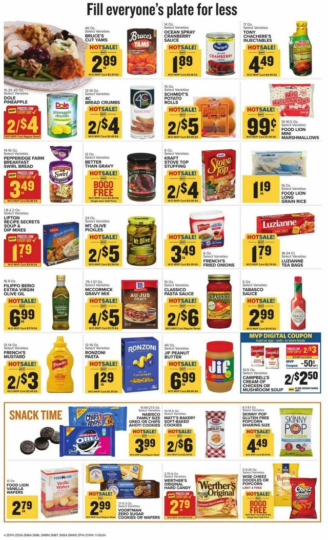 Catalogue Food Lion from 11/20/2024