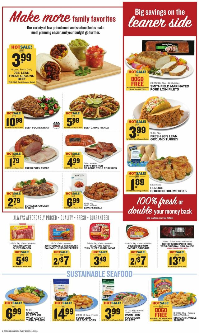 Catalogue Food Lion from 01/01/2025