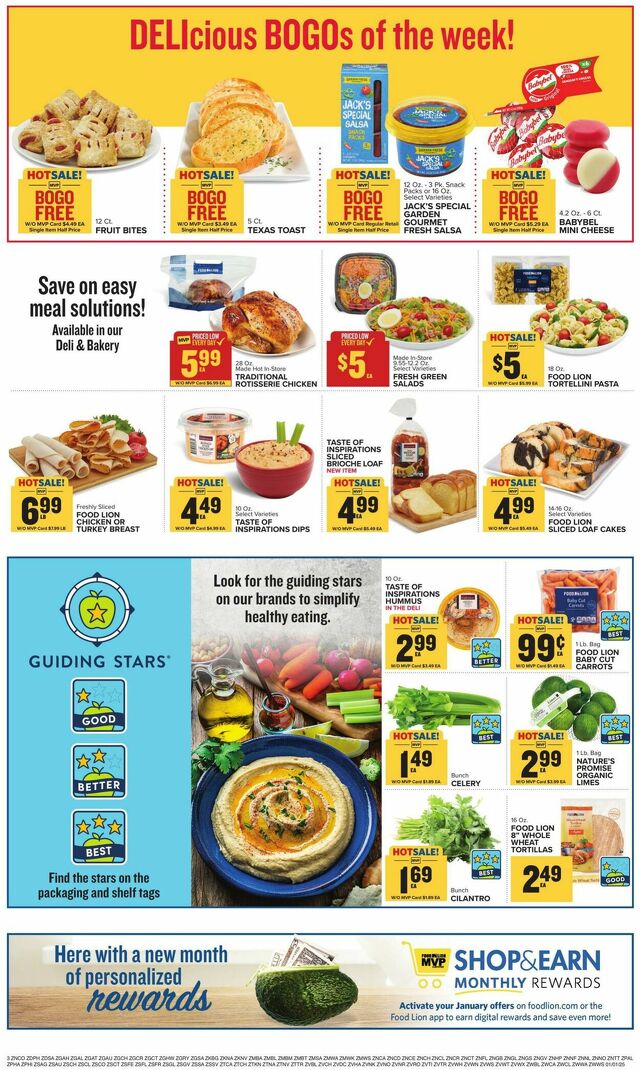 Catalogue Food Lion from 01/01/2025