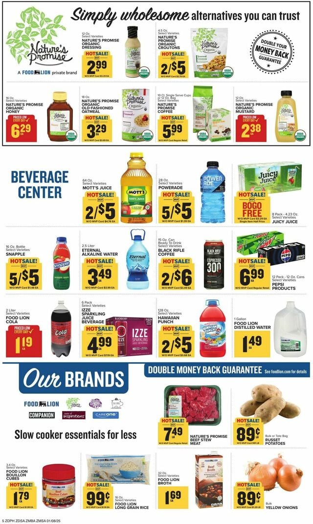 Catalogue Food Lion from 01/08/2025