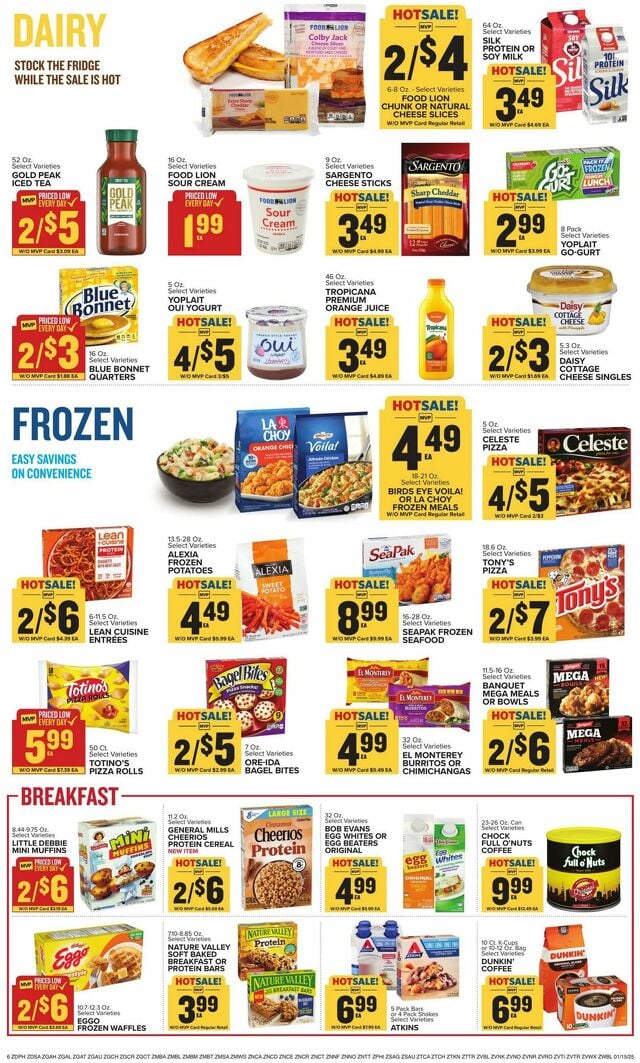 Catalogue Food Lion from 01/15/2025