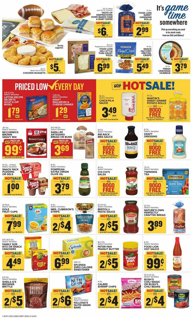 Catalogue Food Lion from 01/22/2025