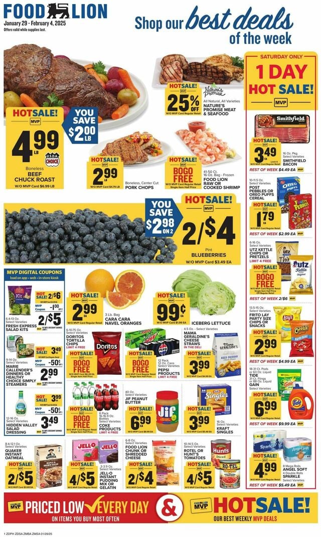 Catalogue Food Lion from 01/29/2025