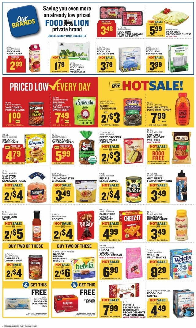 Catalogue Food Lion from 01/29/2025