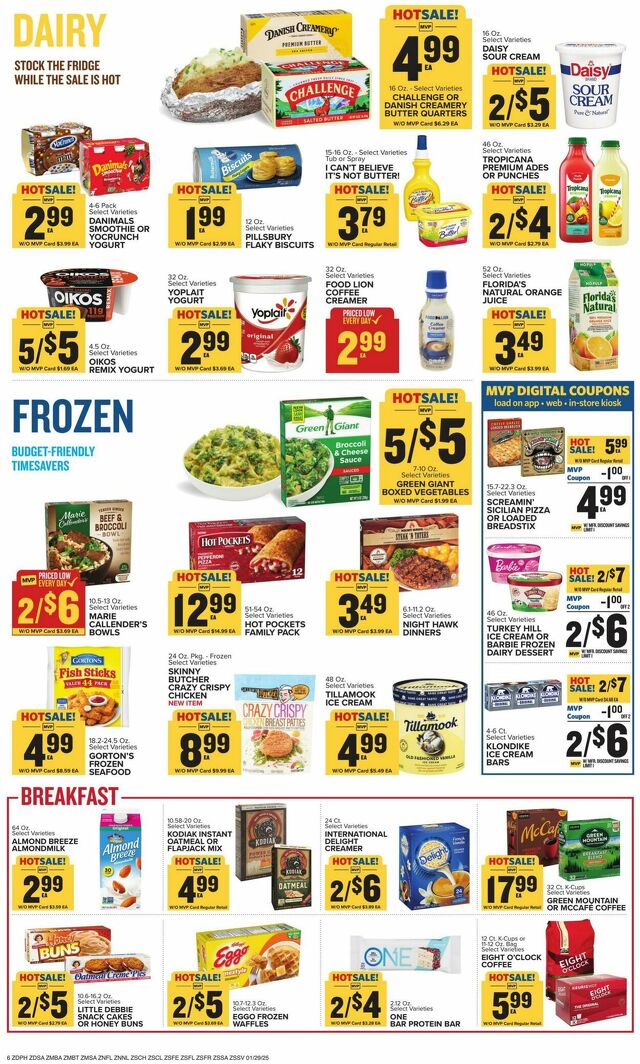 Catalogue Food Lion from 01/29/2025