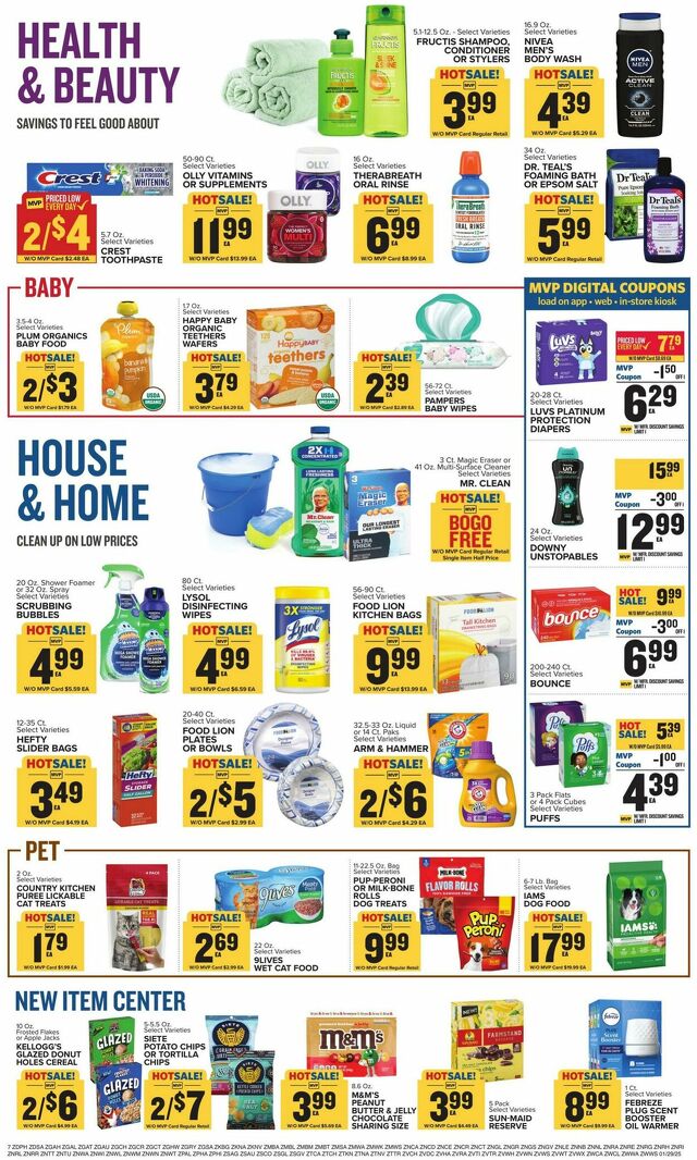 Catalogue Food Lion from 01/29/2025