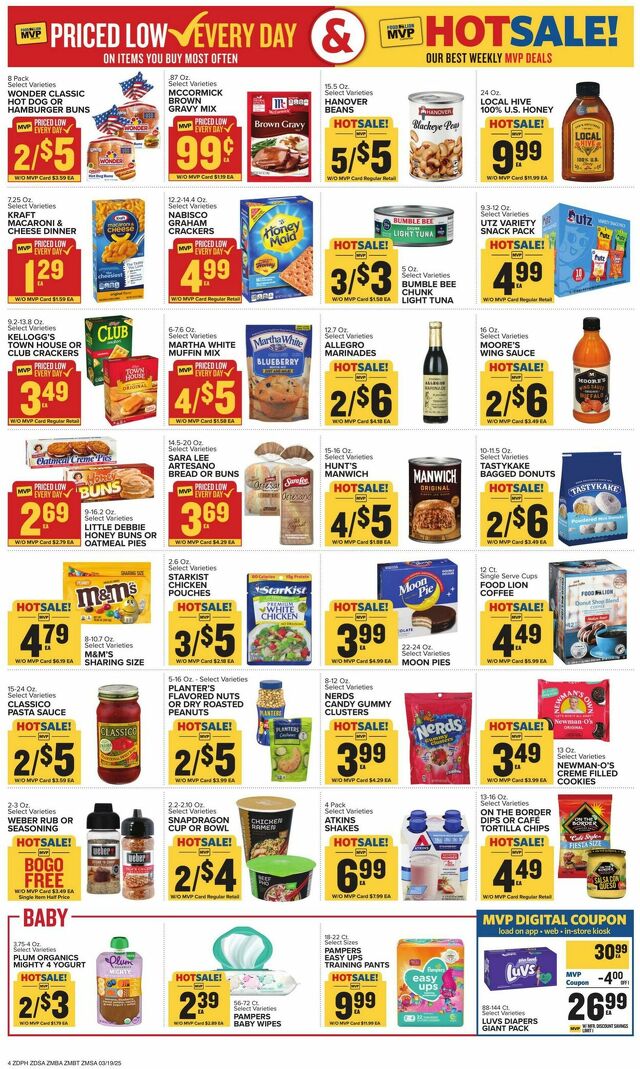 Catalogue Food Lion from 03/19/2025