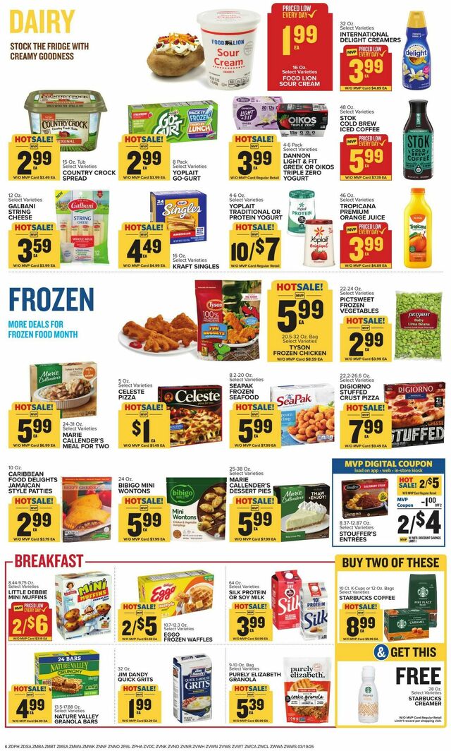 Catalogue Food Lion from 03/19/2025