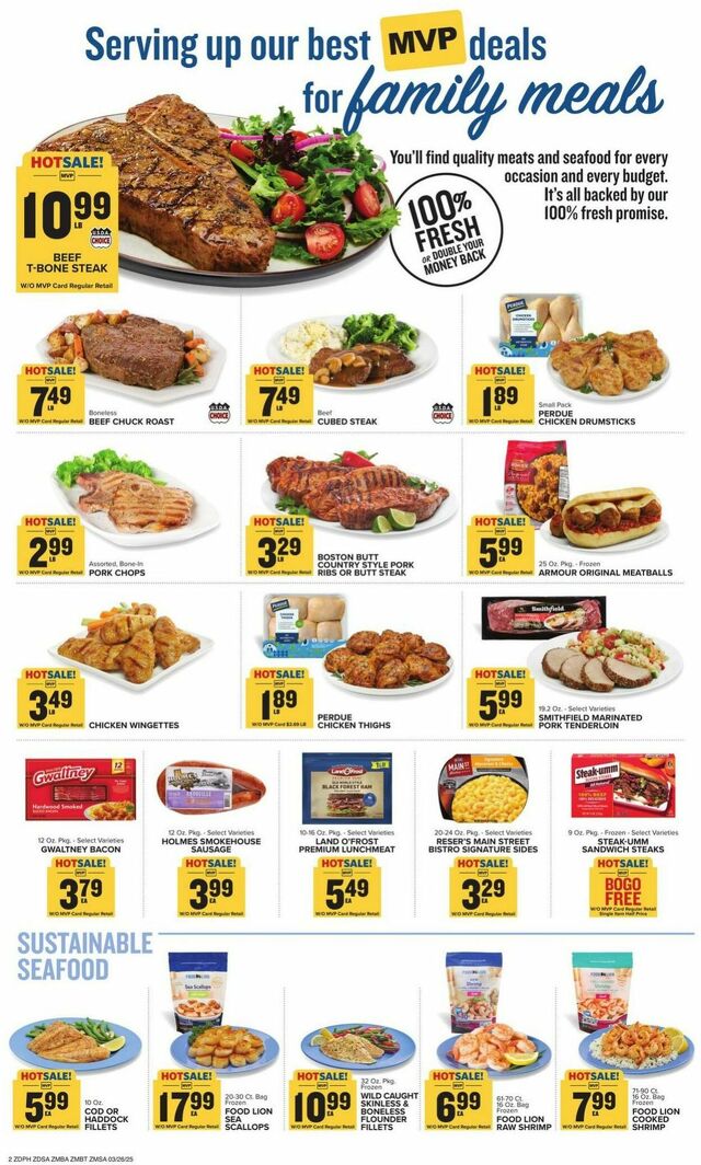 Catalogue Food Lion from 03/26/2025