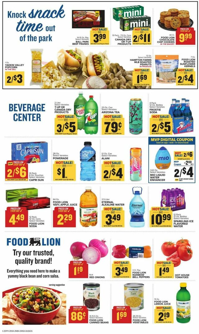 Catalogue Food Lion from 03/26/2025