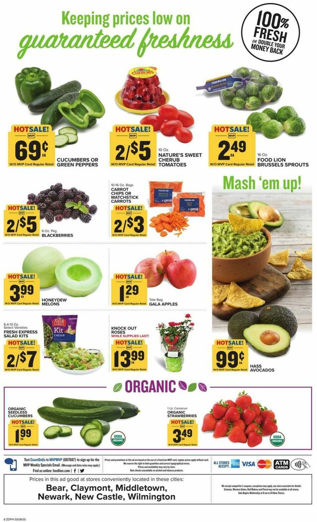 Catalogue Food Lion from 03/26/2025