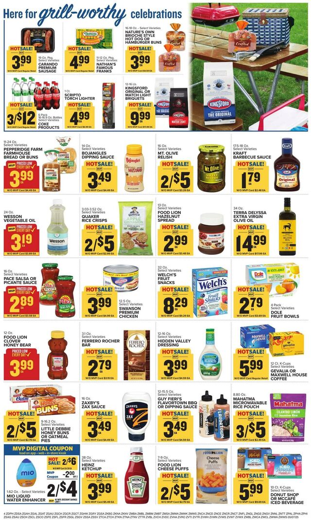 Catalogue Food Lion from 05/07/2025