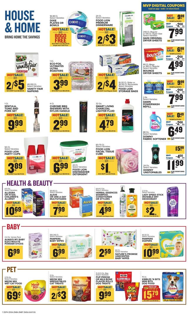Catalogue Food Lion from 05/07/2025
