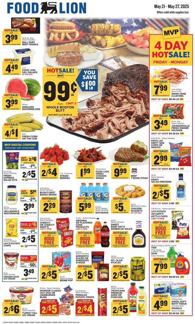 Catalogue Food Lion from 05/21/2025