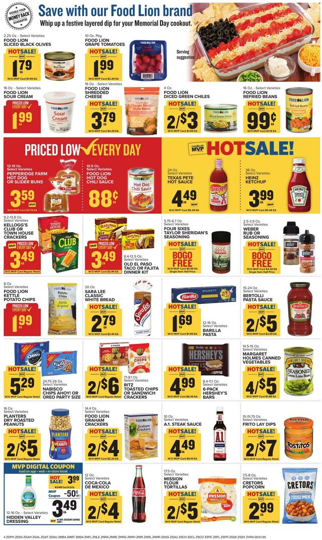 Catalogue Food Lion from 05/21/2025