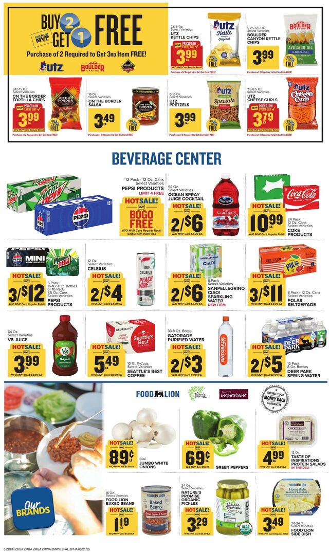 Catalogue Food Lion from 05/21/2025