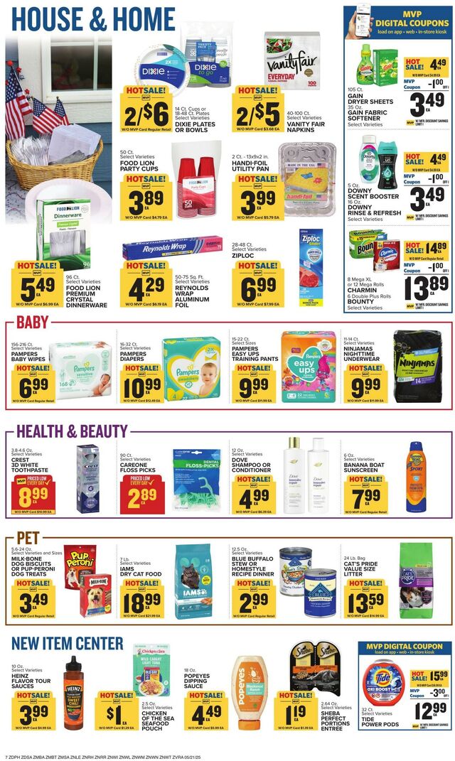Catalogue Food Lion from 05/21/2025