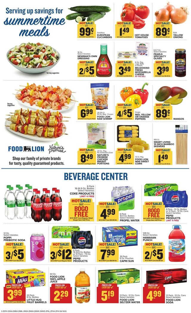 Catalogue Food Lion from 06/18/2025