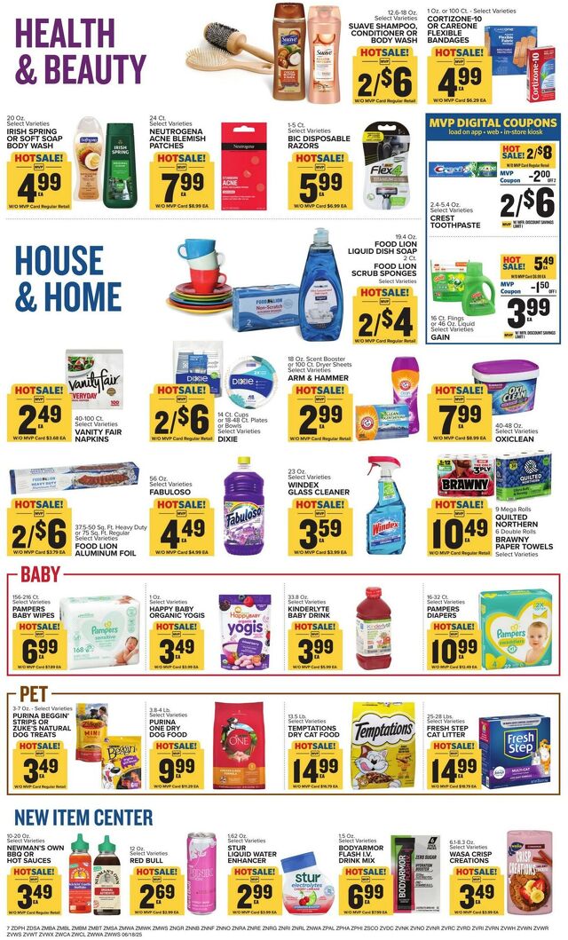 Catalogue Food Lion from 06/18/2025