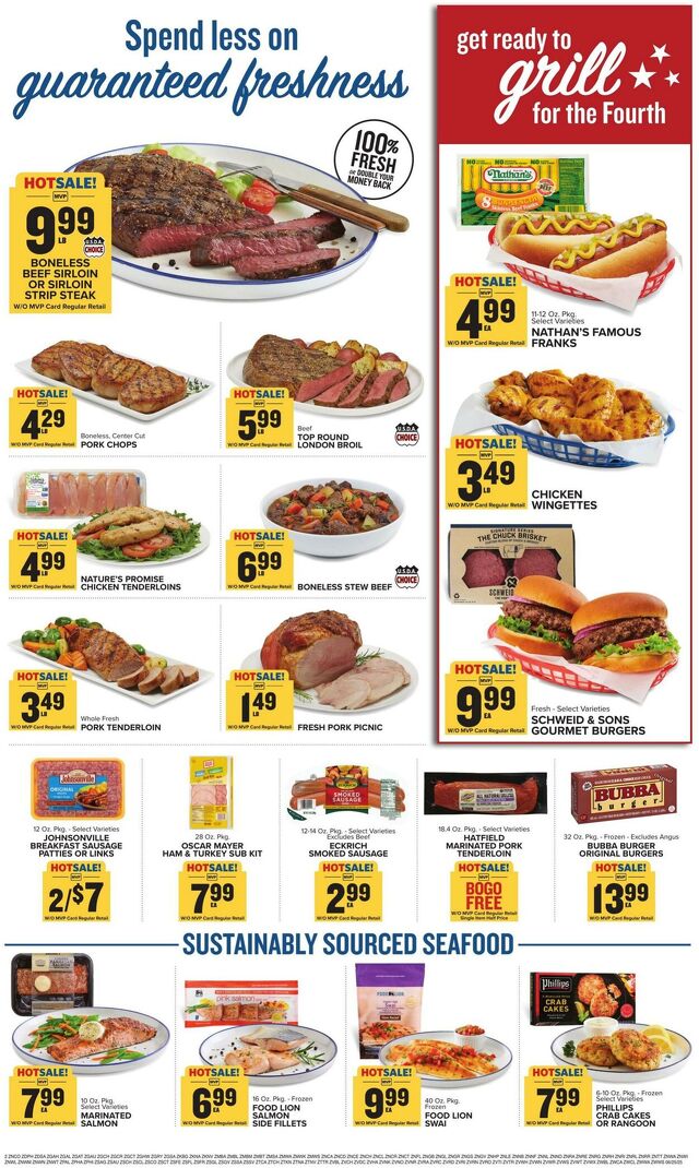 Catalogue Food Lion from 06/25/2025