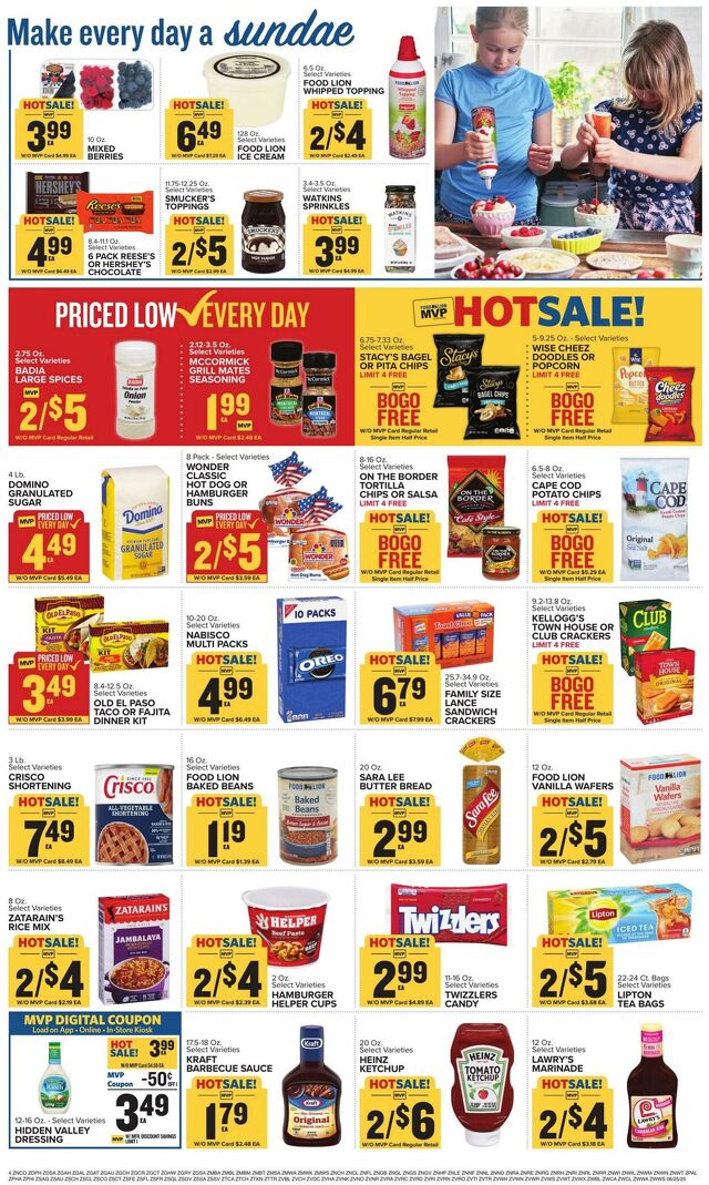 Catalogue Food Lion from 06/25/2025