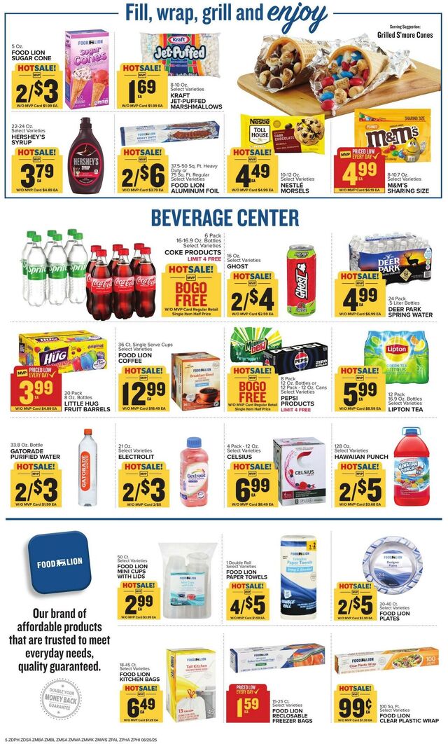 Catalogue Food Lion from 06/25/2025
