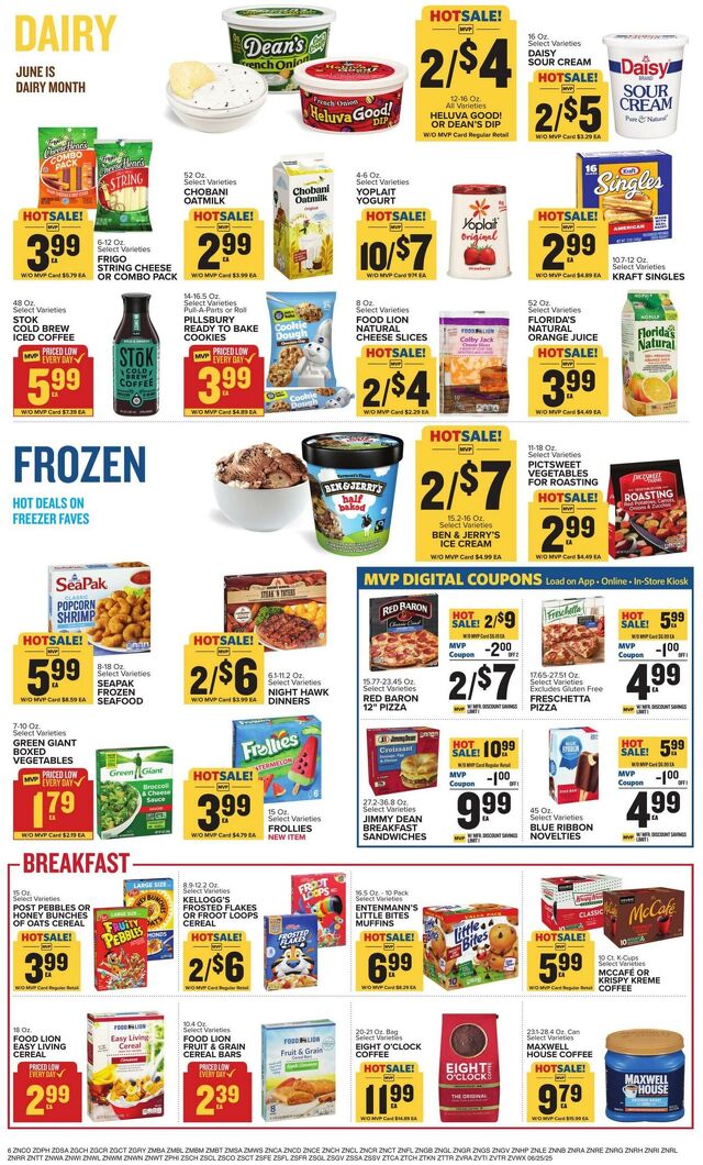 Catalogue Food Lion from 06/25/2025