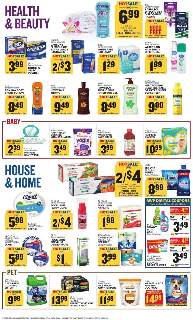 Catalogue Food Lion from 06/25/2025