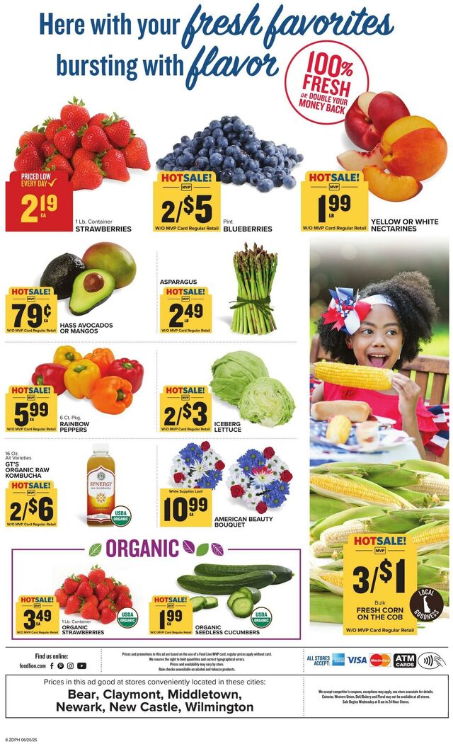 Catalogue Food Lion from 06/25/2025