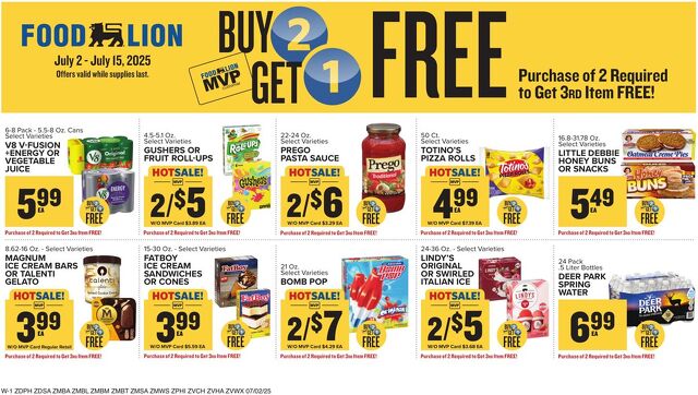 Catalogue Food Lion from 07/02/2025