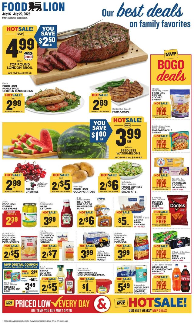 Catalogue Food Lion from 07/16/2025