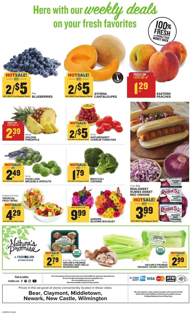 Catalogue Food Lion from 07/16/2025