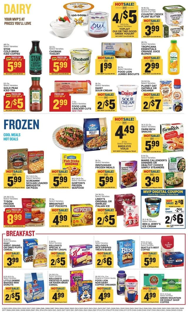 Catalogue Food Lion from 07/23/2025