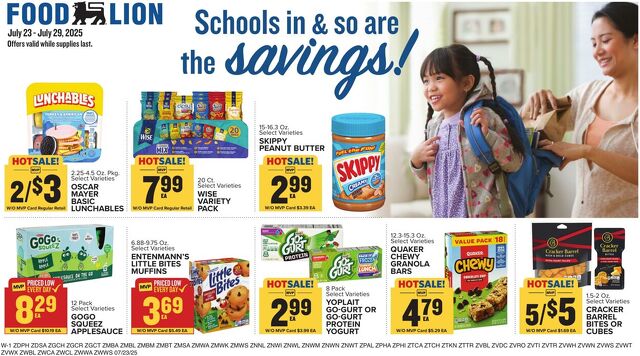 Catalogue Food Lion from 07/23/2025
