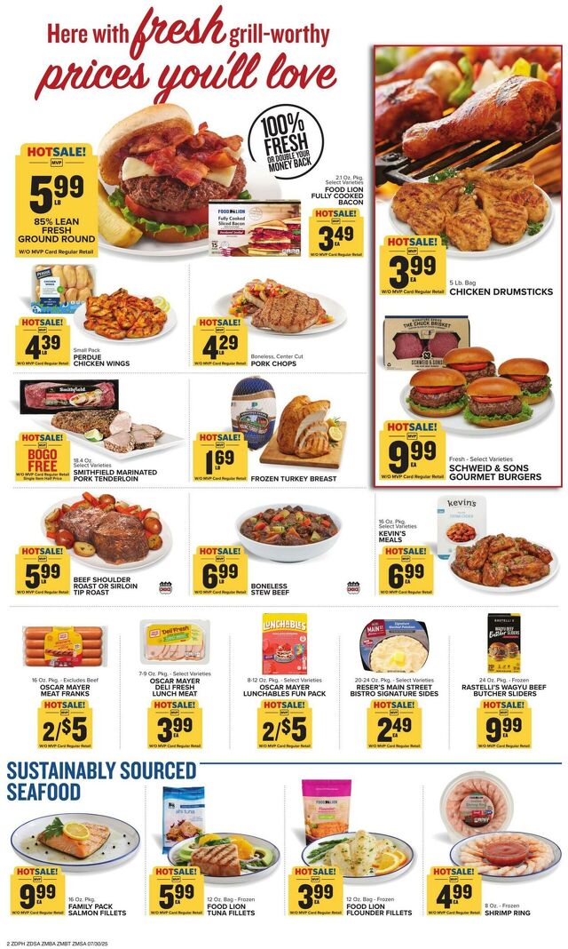 Catalogue Food Lion from 07/30/2025