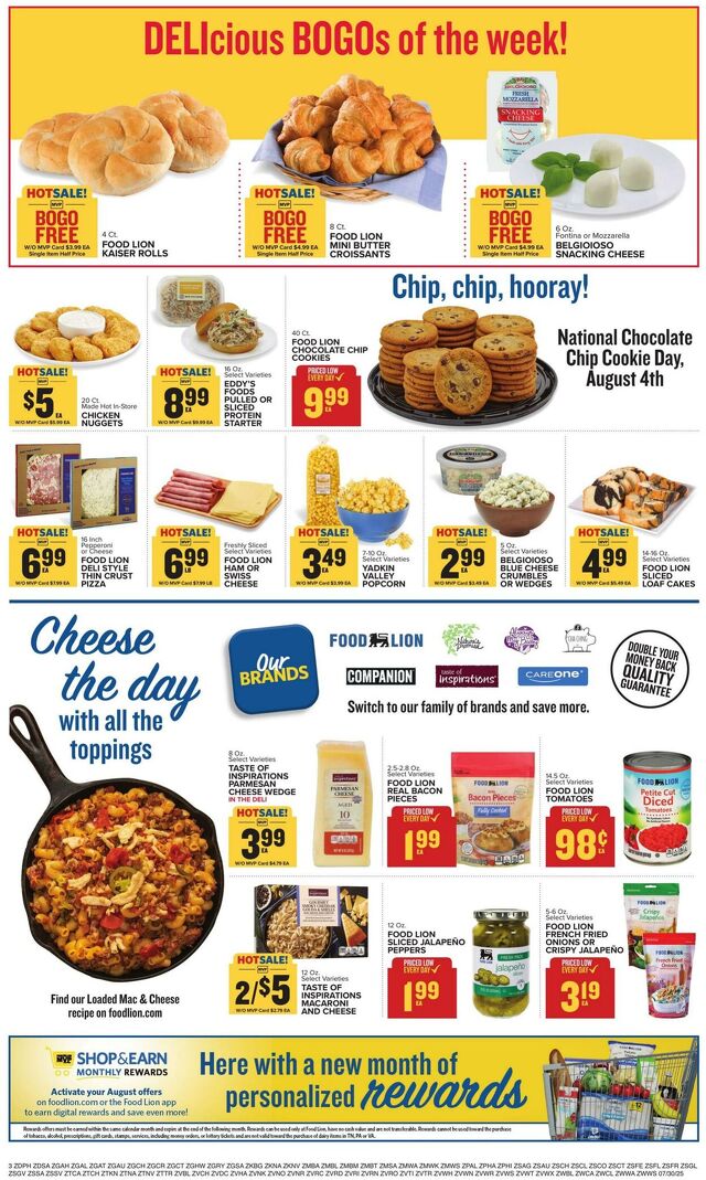 Catalogue Food Lion from 07/30/2025