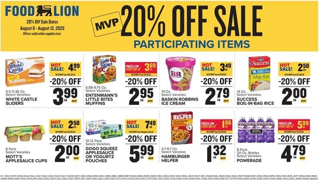 Catalogue Food Lion from 08/06/2025
