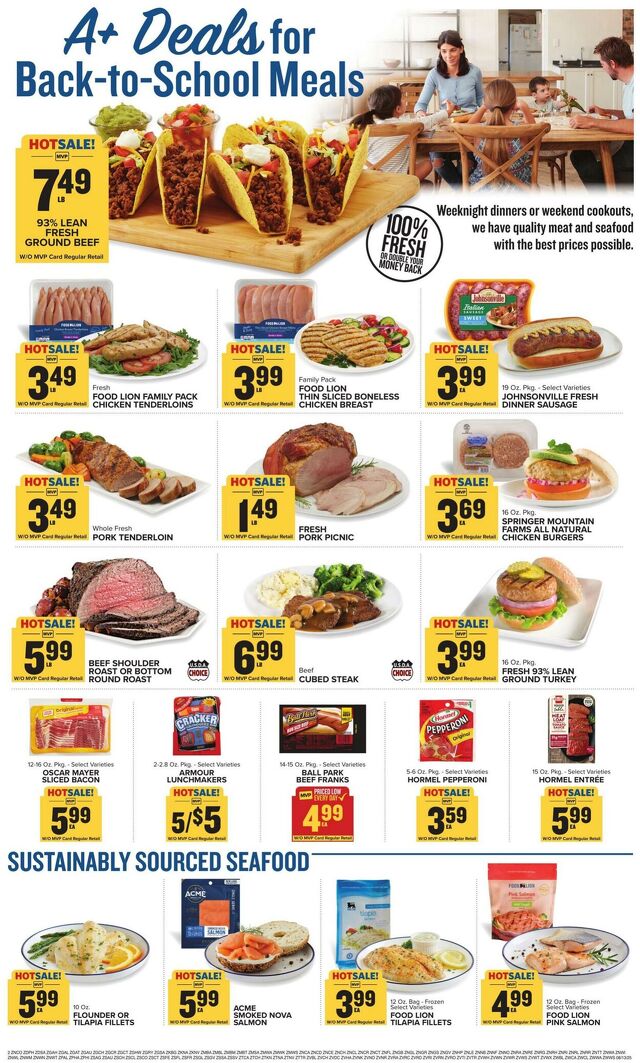 Catalogue Food Lion from 08/13/2025